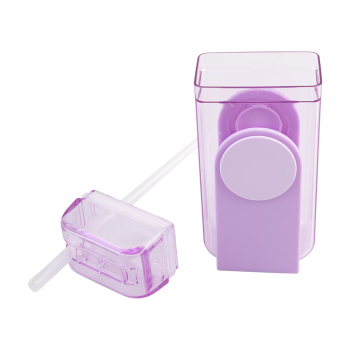 KID'S TRITAN JUICE BOX W/ STRAW 300ML LAVENDER