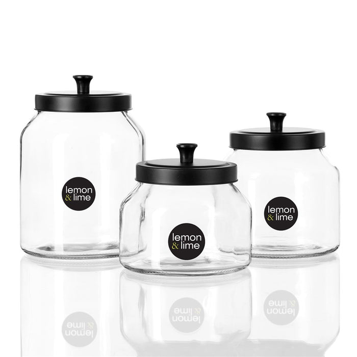 Lemon & Lime COSMO GLASS JAR 3L