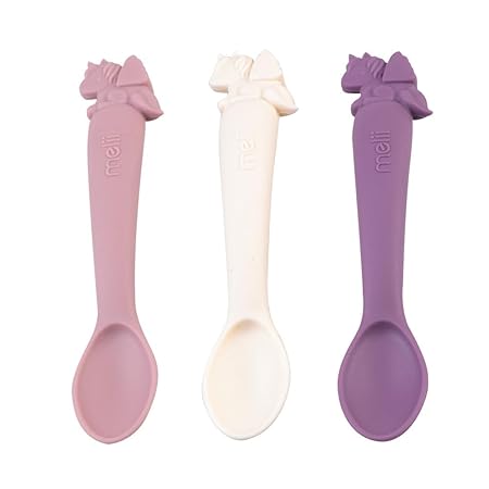 SILICONE SPOONS 3PK UNICORN