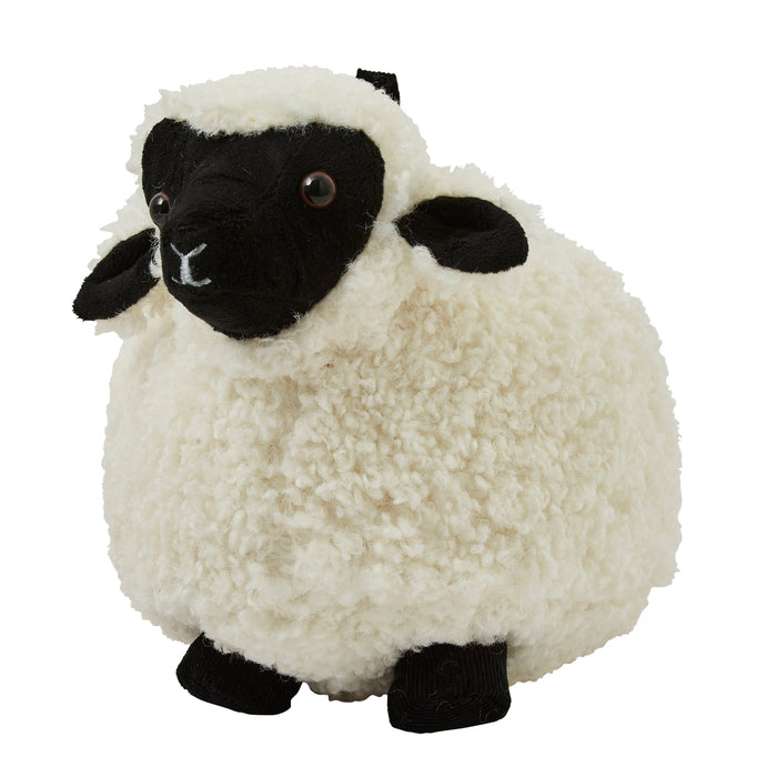 NSIMG-SHA256:69a775f8cff3bd46cb27982a35a27ffcb7037b4f695bbe4e27487660085aca9f · Isalbi Ulster Weavers Finbar Sheep Shaped Doorstop Cream