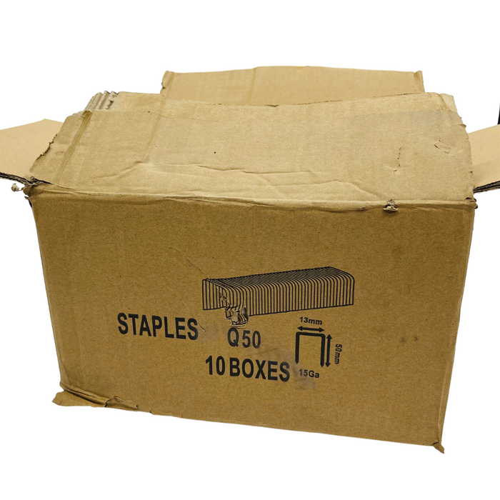 15 Gauge Flooring Staples (13 mm Crown) Flooring Galv Wire Staples 50mm