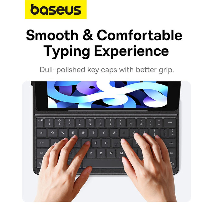 Baseus Brilliance Series Magnetic Keyboard Case for iPad 10.2 (2019/2020/2021)-Cluster Black