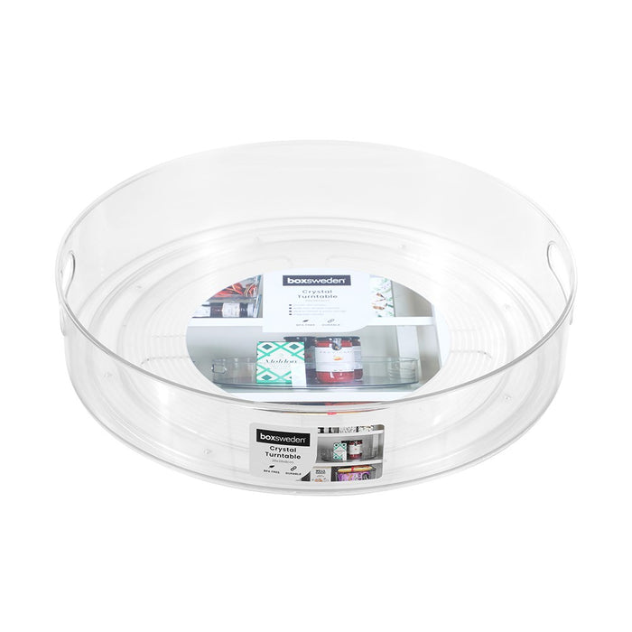 Boxsweden Boxsweden Crystal Turntable Lge 38X38X8Cm