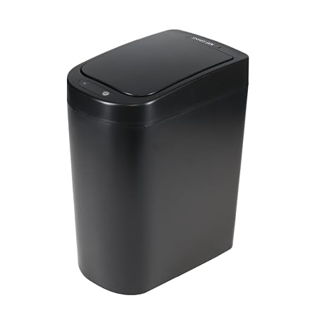 Smart Bin Bathroom Bin Black