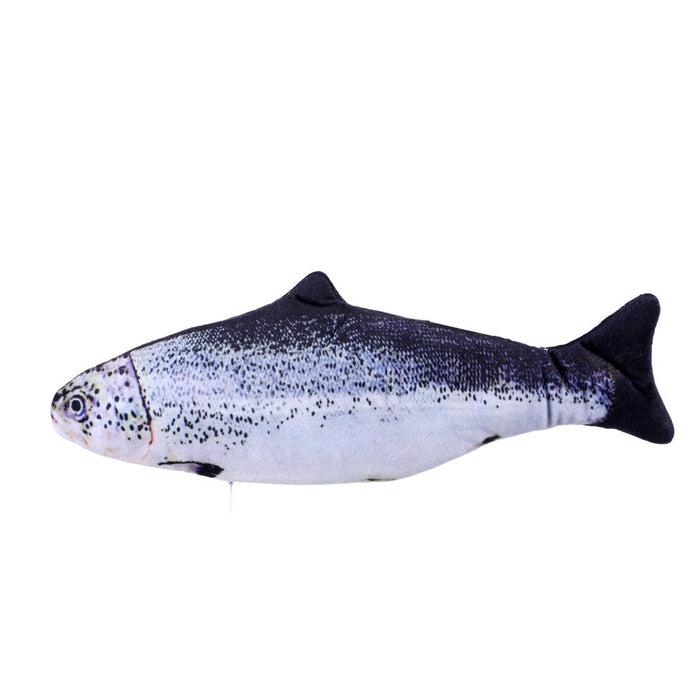 Paws & Claws FLIPPY FISH CAT TOY 28.5X8CM COLOURS