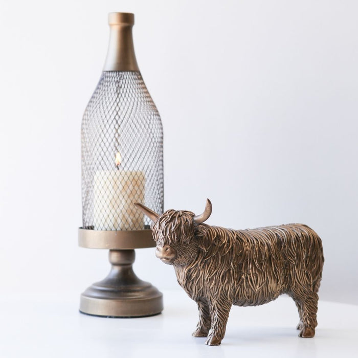 2 set Highland Cow Figurine