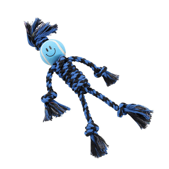 Paws & Claws ROPE MAN TUG TOY 40X1CM 228G