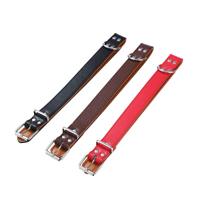 Paws & Claws PREMIUM ORIGINAL DOG COLLAR PADDED X-LGE 52-65X3CM