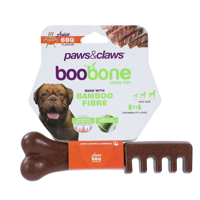Paws & Claws BOOBONE TOOTHBRUSH AUSSIE BBQ 18.5CM