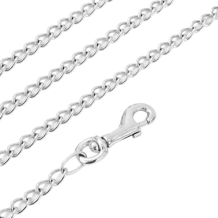 Paws & Claws CHAIN LEAD WITH PADDED HANDLE 120X2CM