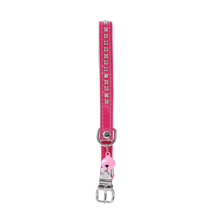 Paws & Claws DIAMONTE CAT COLLAR W/ BELL 22-30X1CM COLS