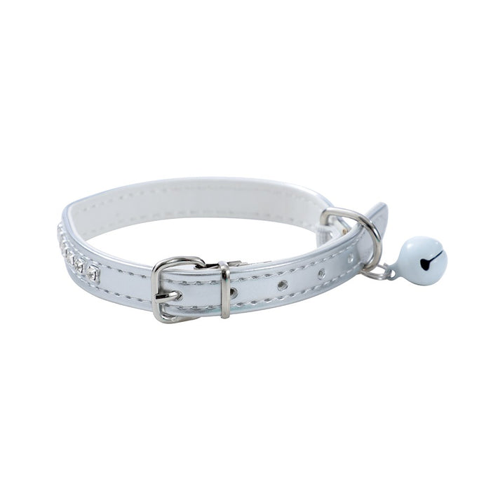 Paws & Claws DIAMONTE CAT COLLAR W/ BELL 22-30X1CM COLS