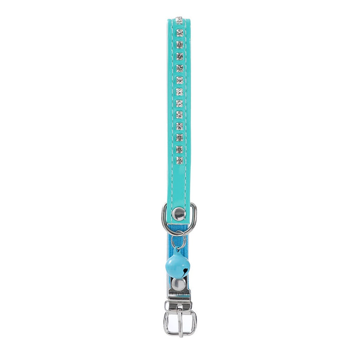 Paws & Claws DIAMONTE CAT COLLAR W/ BELL 22-30X1CM COLS