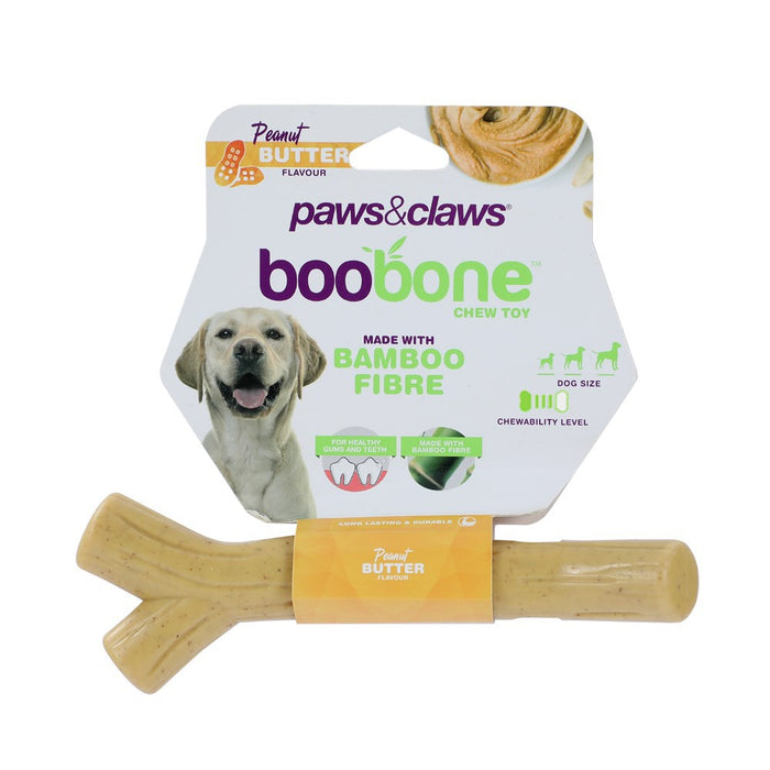 Paws & Claws BOOBONE BRANCH PEANUT BUTTER 18.5CM