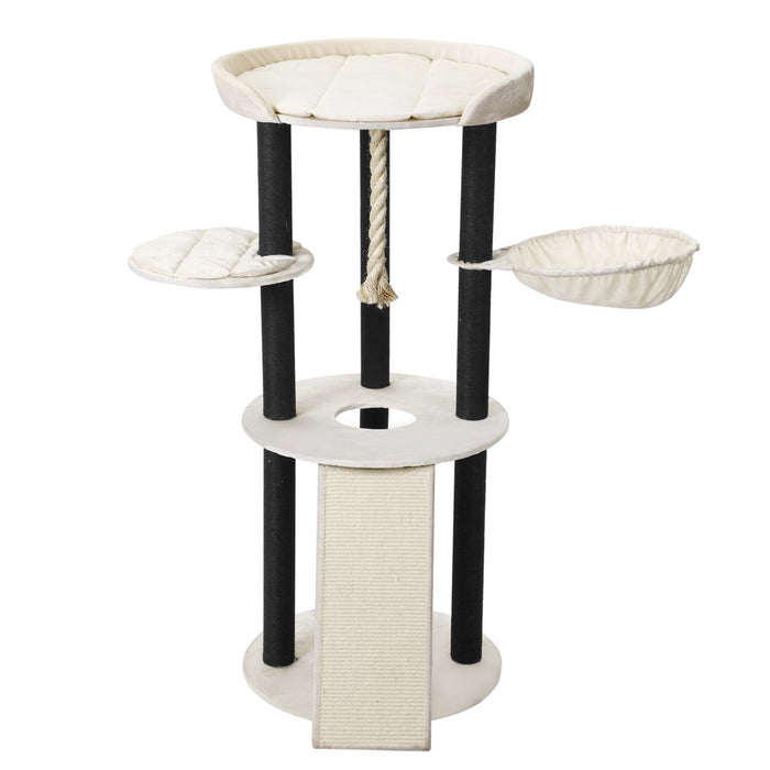 Paws & Claws CATSBY HAMPTON CAT TREE 60X60X141CM SAND