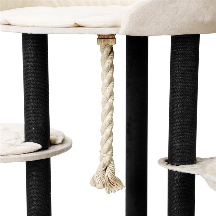 Paws & Claws CATSBY HAMPTON CAT TREE 60X60X141CM SAND