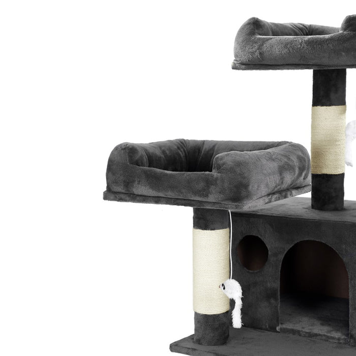 Paws & Claws CATSBY KENSINGTON CAT HOUSE 50X50X170CM CHARCOAL