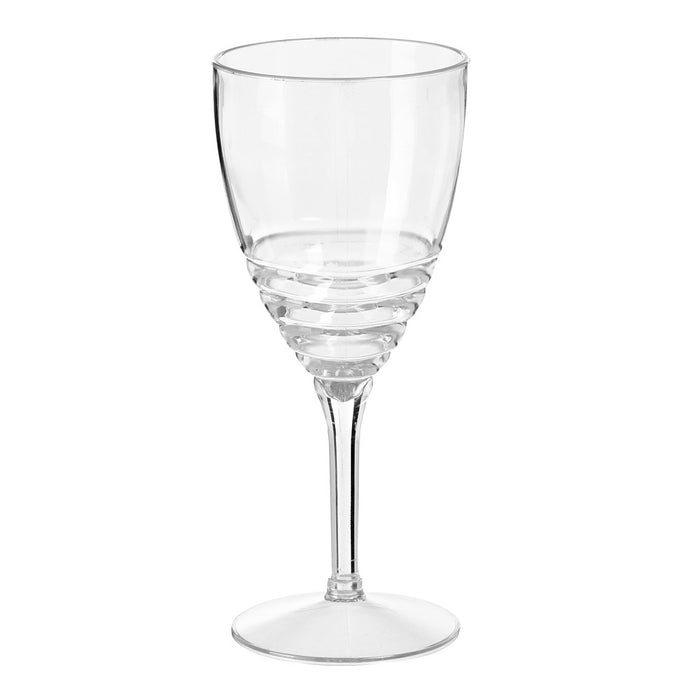 Lemon & Lime WAVE DECO WINE GOBLET 400ML