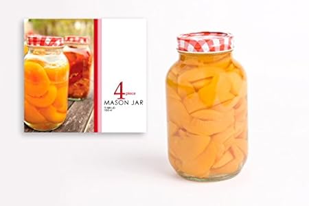 PRESERVING JARS 1L SET 4