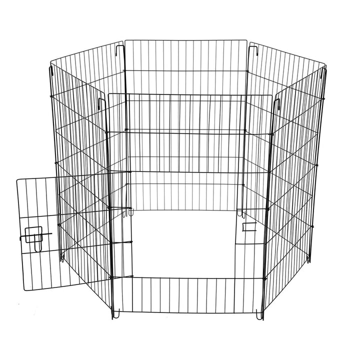 Paws & Claws PET PLAY PEN 6 SIDED LGE 61X76CM X 6 PANELS