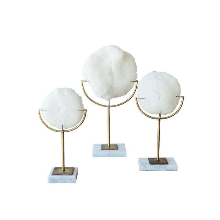 2 set Bloom Faux Coral - S ¨C 28.5cm tall x 14cm wide x 8cm deep