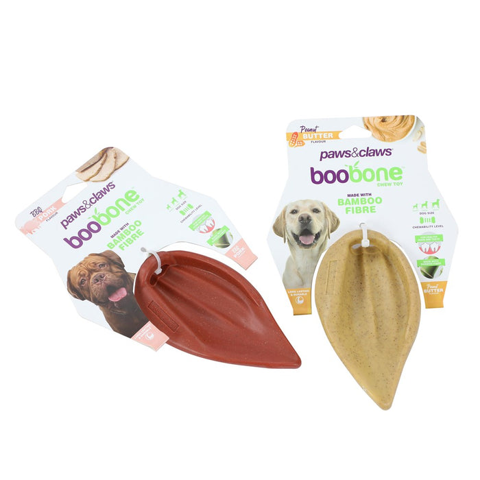 Paws & Claws BOOBONE PIGS EAR PEANUT BUTTER 16CM