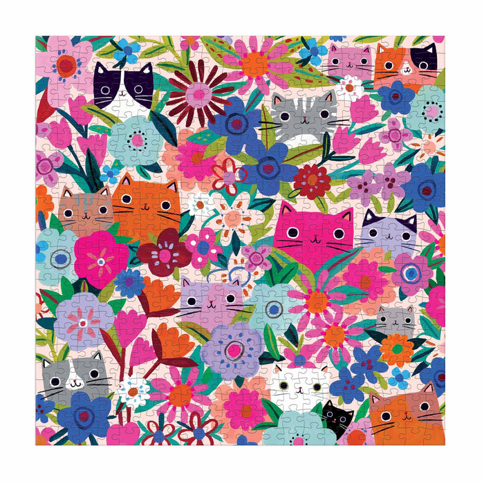 NSIMG-SHA256:6edf5bcc32edbbccfac933df7f1e2b84cab6034047fbd41db1d6745f37ba2f91 · Isalbi Mudpuppy Blooming Cats Family Puzzle - 500pcs Multi-Coloured