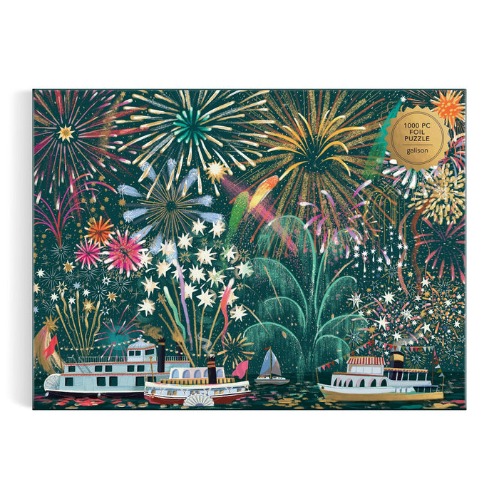 NSIMG-SHA256:e5b8675852906d94d92d5c47f081beb6bf7ea30c80f0867881feed93195f3fd3 · Isalbi Galison Fireworks Jubilee Foil Puzzle - 1000pc Multi-Coloured