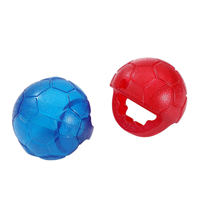Paws & Claws TPR GIGGLE THROW BALL 10CM