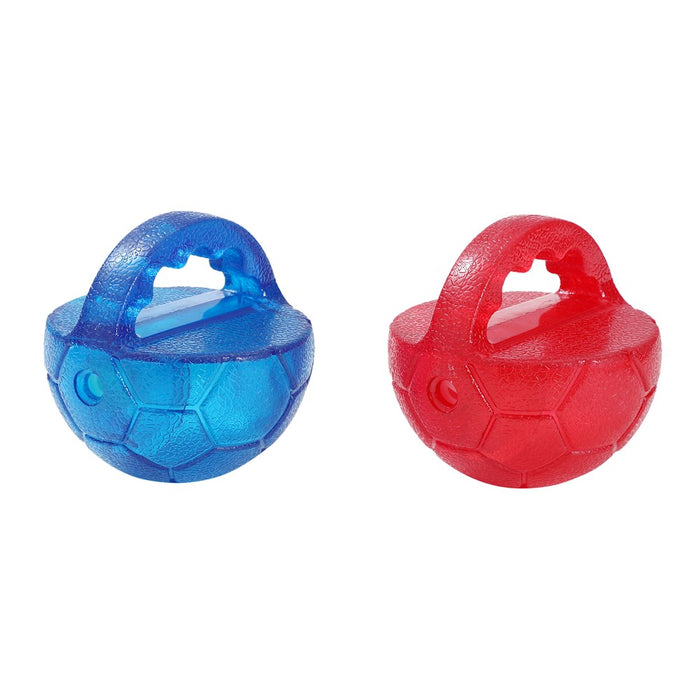 Paws & Claws TPR GIGGLE THROW BALL 10CM