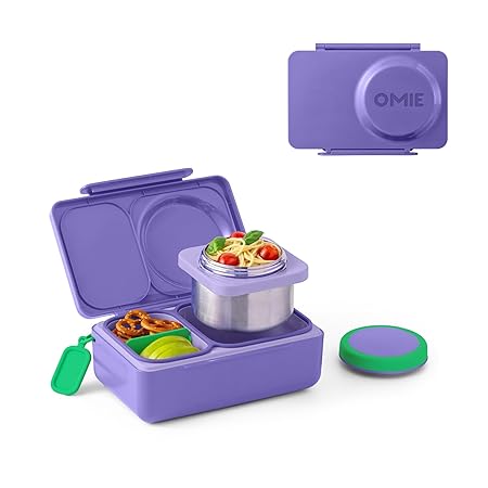 OMIEBOX UP HOT & COLD BENTO BOX GALAXY PURPLE
