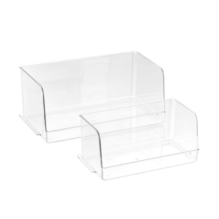 Boxsweden Crystal Kitchen Stackable Organiser Lge 31.5X17.5X13Cm