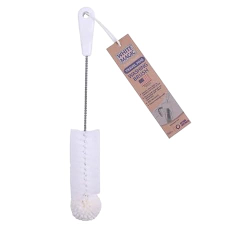 Foam Tipped Travel Mug Washing Brush