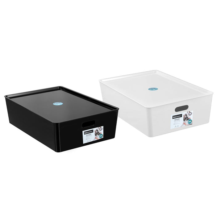Boxsweden Smooth Tidy Box 24L 54X36.5X15.5Cm