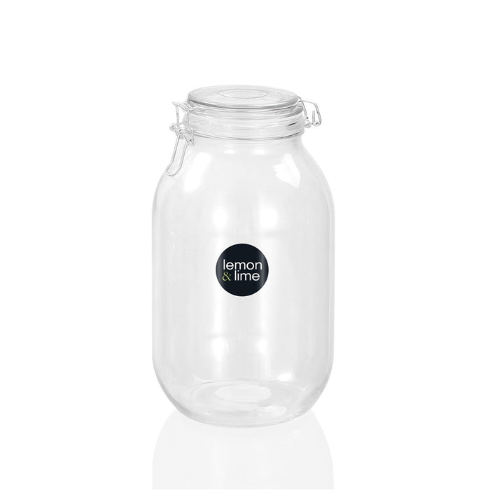 Lemon & Lime FRESCO GLASS CLIP JAR 3L 27X15.5CM