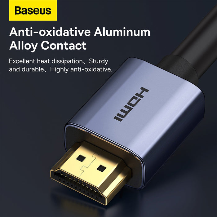 Baseus High Definition Series Graphene HDMI to HDMI 4K Adapter Cable 1.5M-Black