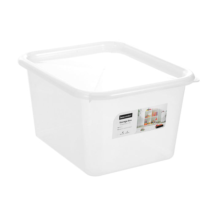 Boxsweden Clear Storage Box 15L 35.5X29.5X21Cm