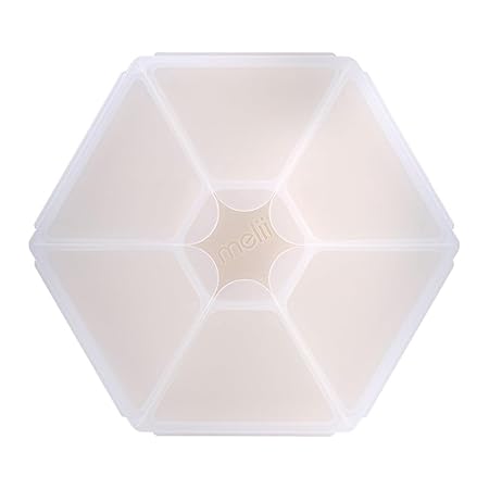 HEXAGON SNACKLE BOX IVORY