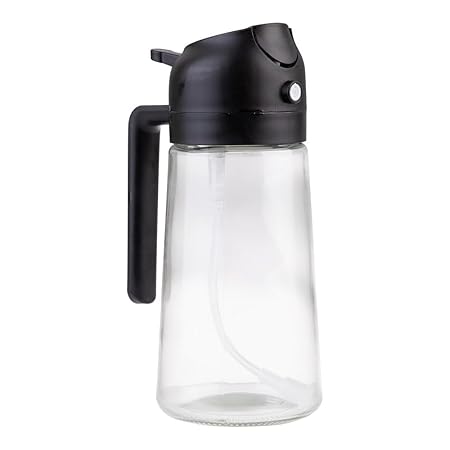 DUAL FUNCTION OIL SPRAYER & POURER BLACK