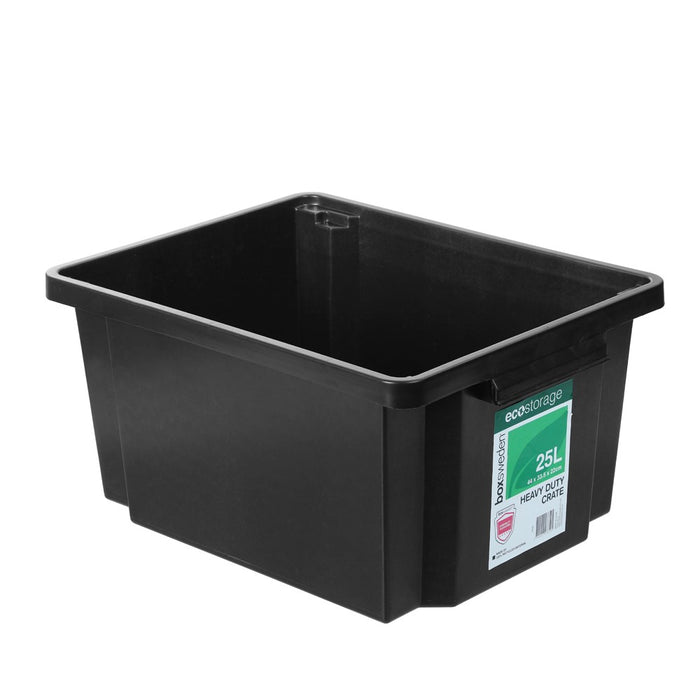 Boxsweden Eco Storage Heavy Duty Crate 25L 44X33.5X22Cm