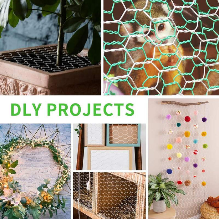 Rally Handypack Welded Mesh Variety Pack - Sizes from 6.5mm to 100mm, Wire Thickness 0.63mm to 2mm, Lengths 5M to 10M - Ideal for DIY & Professional Projects