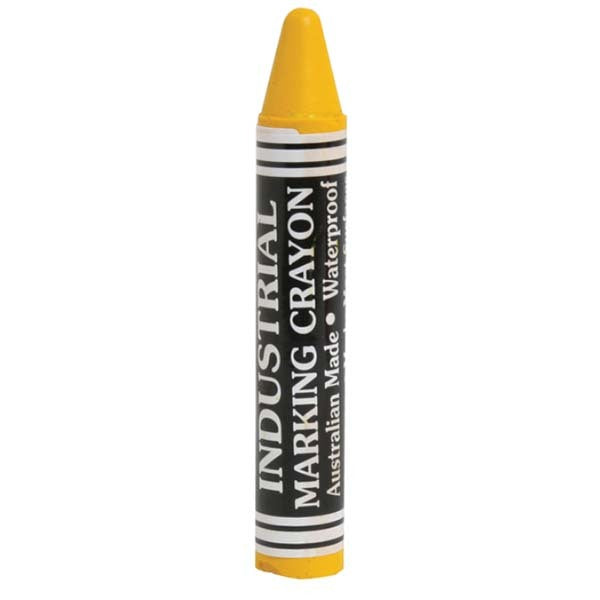 Leviathan Industrial Crayons – Durable, Waterproof, Multi-Surface Marking Crayons (12 Pack)