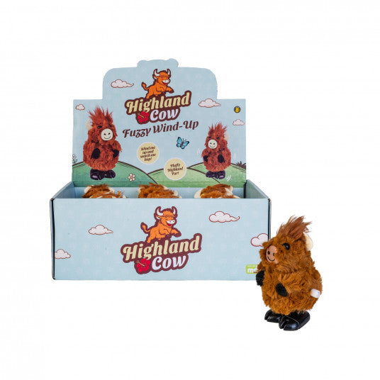 Highland Cow Fuzzy Wind-Up