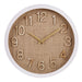 Isalbi Amalfi Cunene Weave Wall Clock Brown