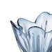 Isalbi Amalfi Wavy Glass Vase Blue
