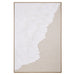 Isalbi Amalfi Ava Hand Painted Wall Art White & Natural