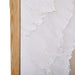 Isalbi Amalfi Ava Hand Painted Wall Art White & Natural
