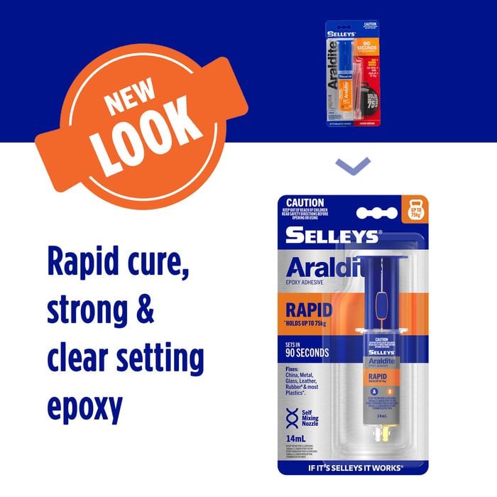 Selleys 14mL Araldite Rapid Epoxy Adhesive