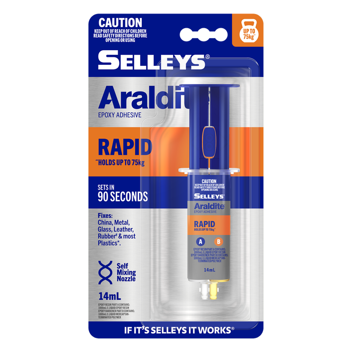 Selleys 14mL Araldite Rapid Epoxy Adhesive