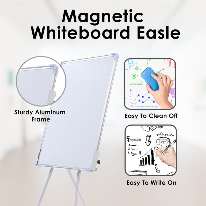 Easle style 90*60cm whiteboard